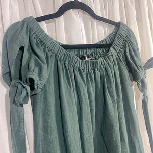 Lulus off the shoulder dress